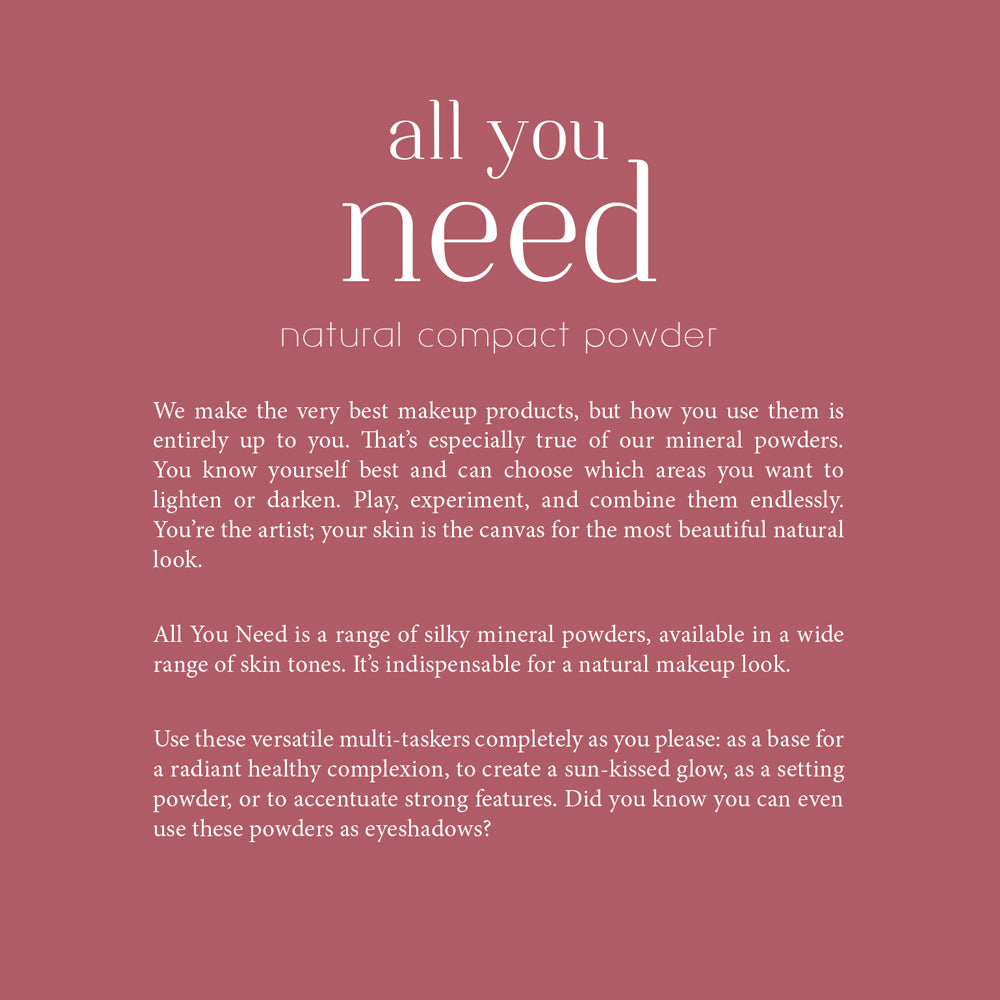 All You Need - Natural Compact Powder