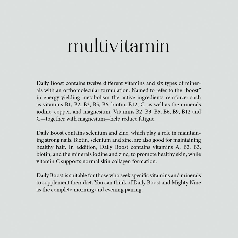 Daily Boost (multivitamin) - exp. January 2026