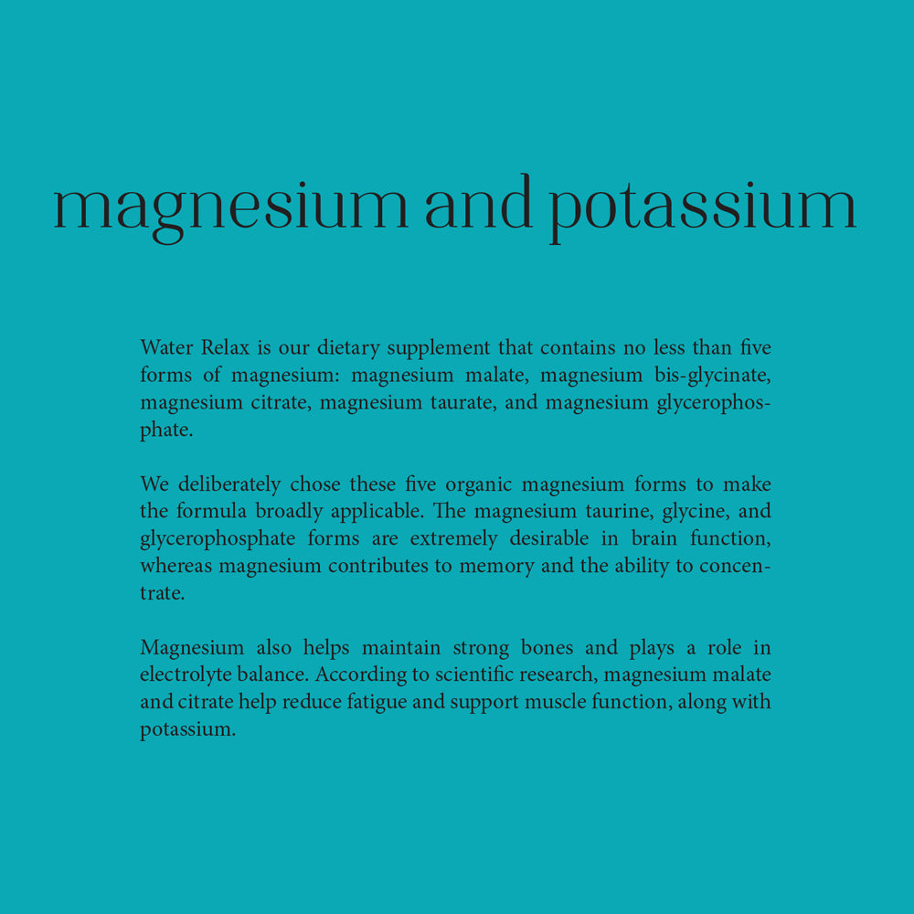 Magnesium (water relax)