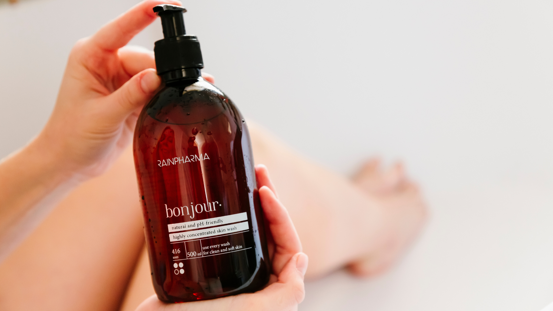 a new bottle of shower gel every month?