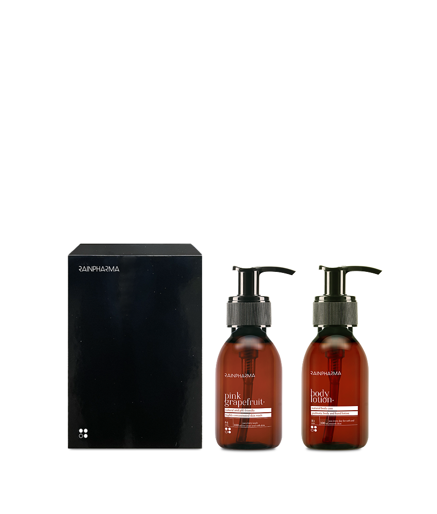 Duo Skin Wash Pink Grapefruit + Body Lotion