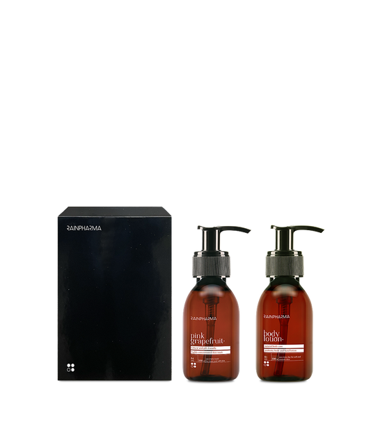 Duo Skin Wash Pink Grapefruit + Body Lotion
