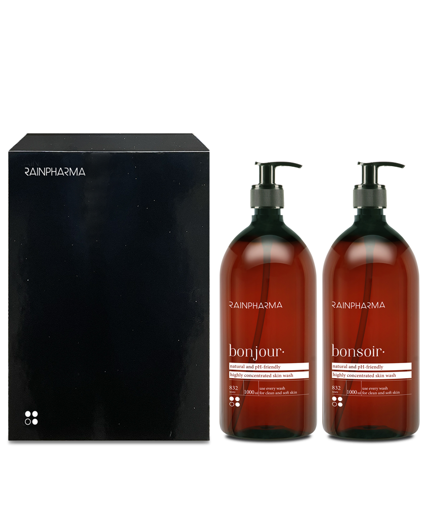 Duo Skin Wash Bonjour + Skin Wash Bonsoir 1000 ml