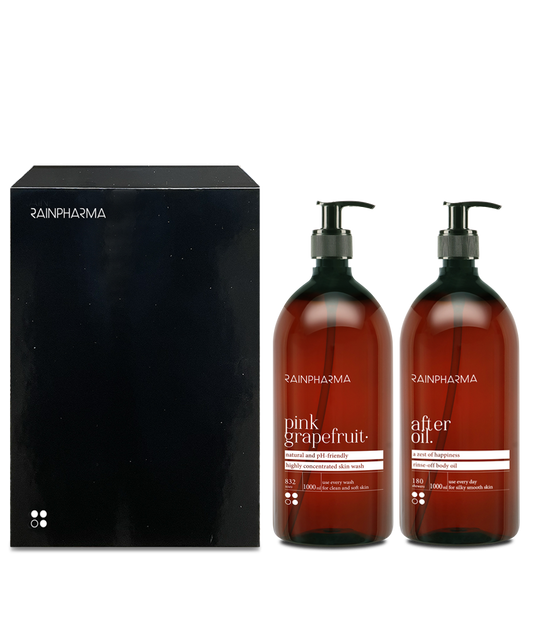 Duo Skin Wash Pink Grapefruit + After Oil 1000 ml