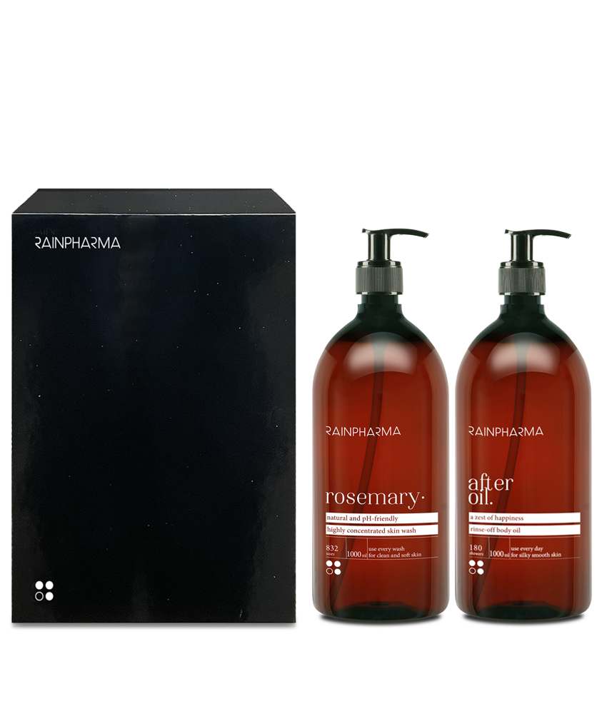 Duo Skin Wash Rosemary + After Oil 1000 ml