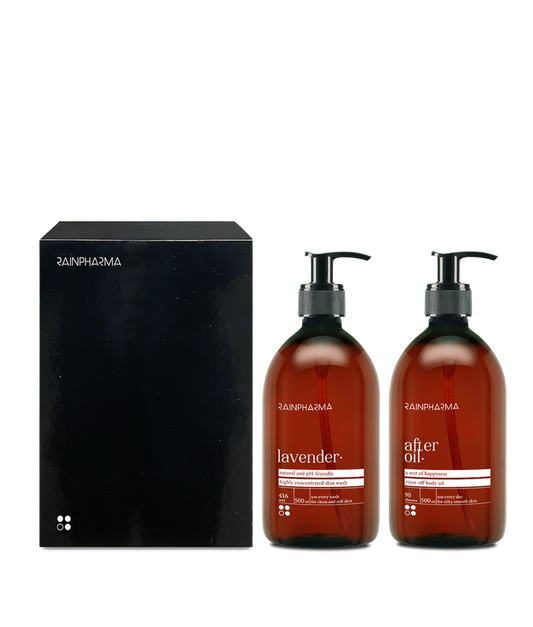 Duo Skin Wash Lavender + After Oil 500 ml