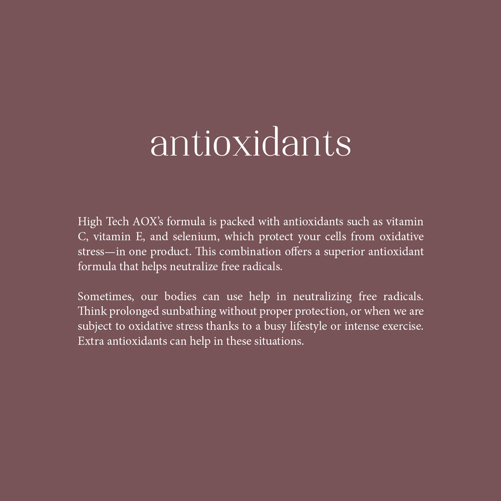 High Tech AOX (antioxidants)