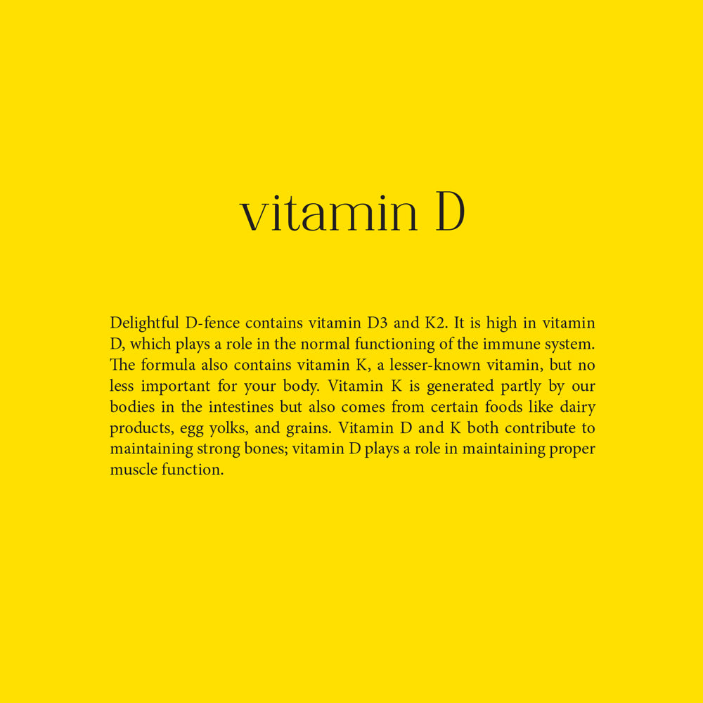 Delightful D-fence (vitamine D)